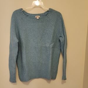 Women's large turquoise Merona sweater